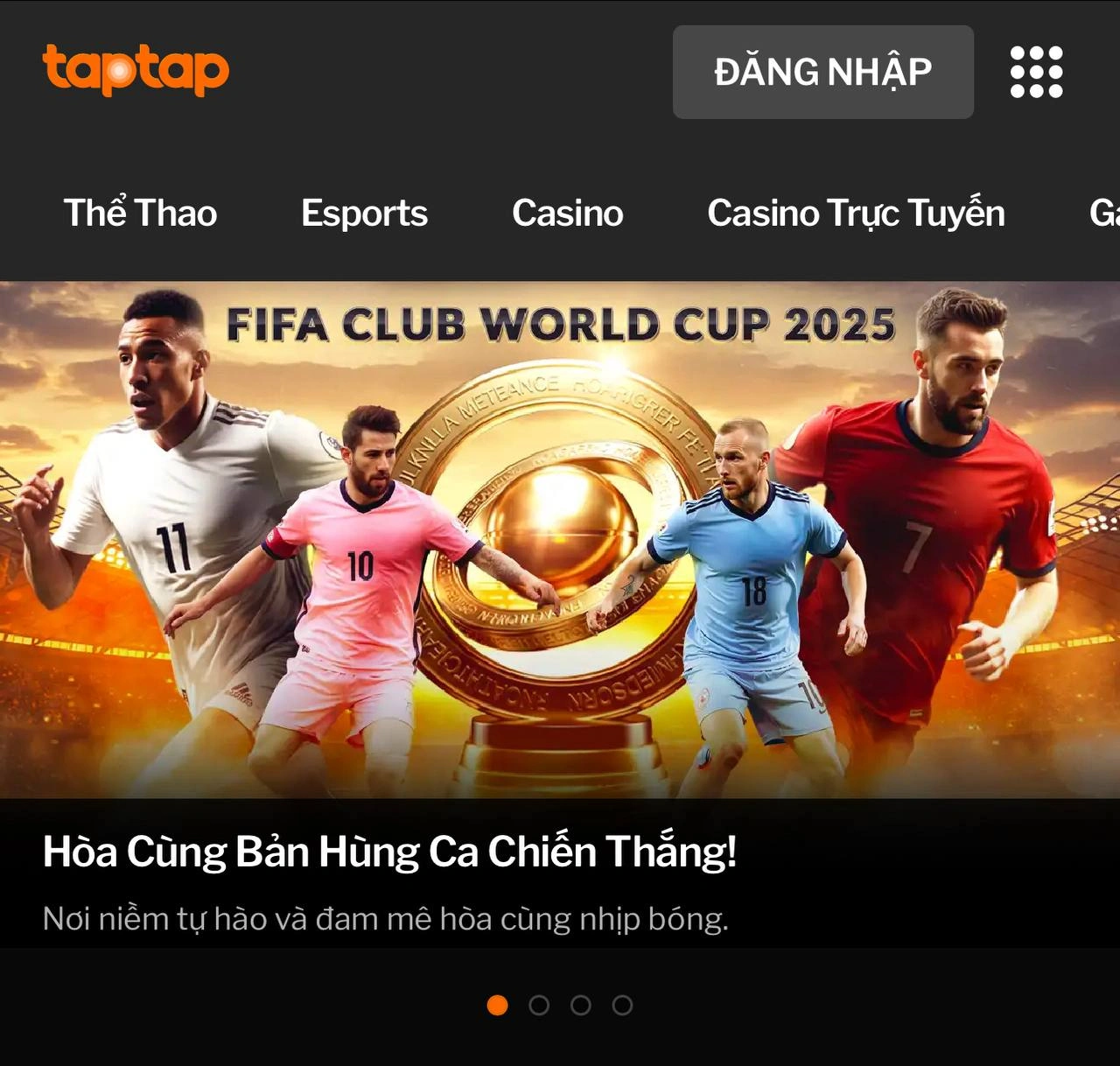 Thương hiệu TapTap mới - 188BET TapTap